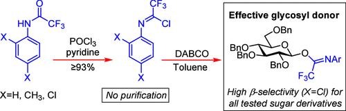 【Org. Lett.】丹麦奥尔胡斯大学H. H. Jensen课题组：无纯化制备三氟乙酰亚胺酰氯及其在催化糖基化中的应用