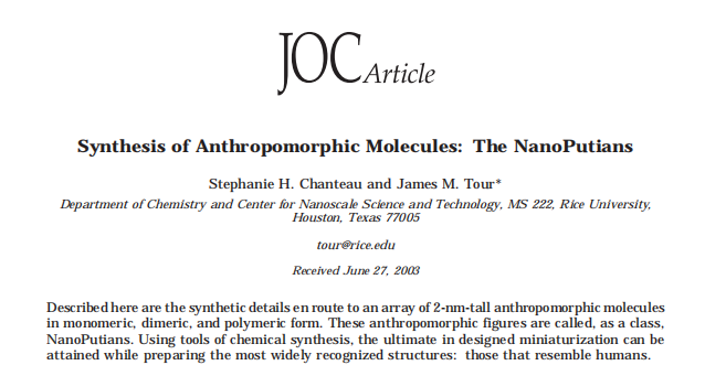 一篇JOC引来4.5万人观看，只因合成了化学界最奇葩的分子