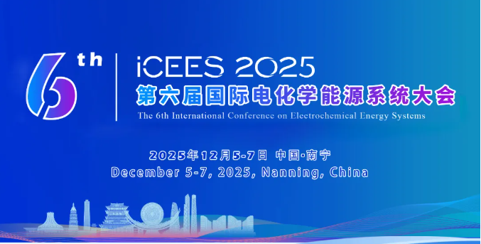 第六届国际电化学能源系统大会（2025.12.5~12.7  南宁）